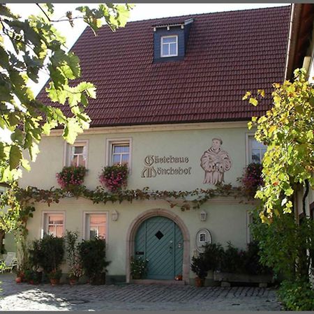 Gaestehaus Moenchshof Sommerhausen Εξωτερικό φωτογραφία